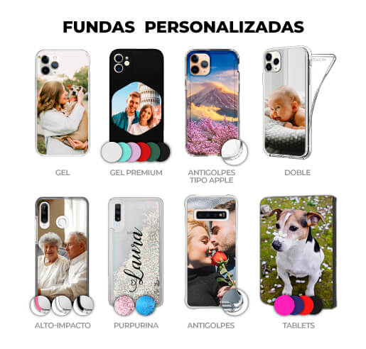 Carcasas personalizadas móvil y tablet